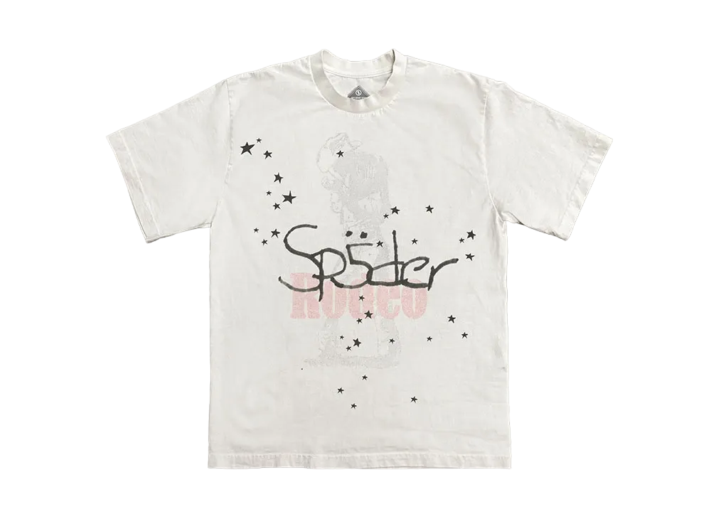 Travis Scott Cj x Sp5Der Days Before Rodeo Tee Ii "White" TSSP-SS10