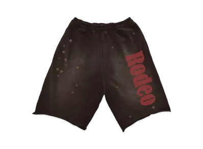 Travis Scott Cj x Sp5Der Days Before Rodeo Shorts "Brown"