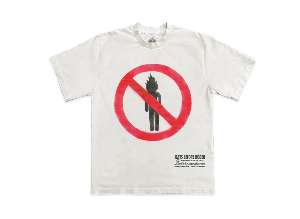 Travis Scott Rodeo Tee "White"