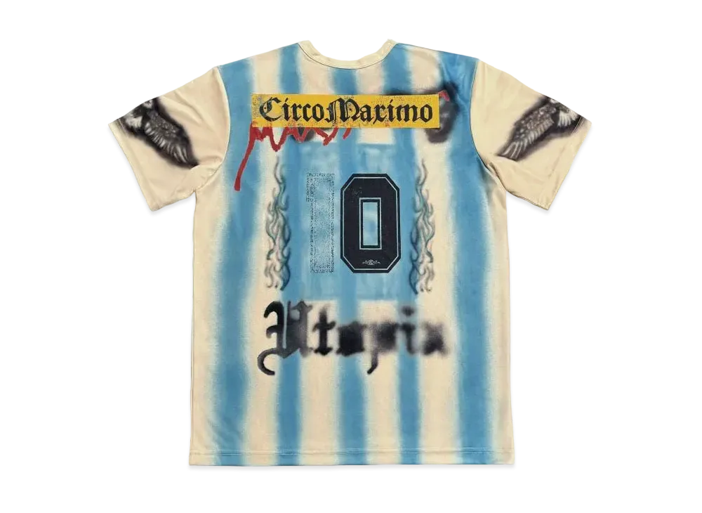 Travis Scott Argentina Soccer Jersey "White Blue"