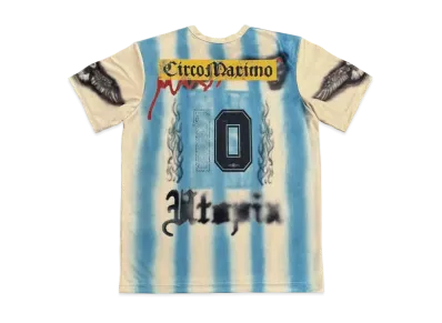 Travis Scott Argentina Soccer Jersey "White Blue"
