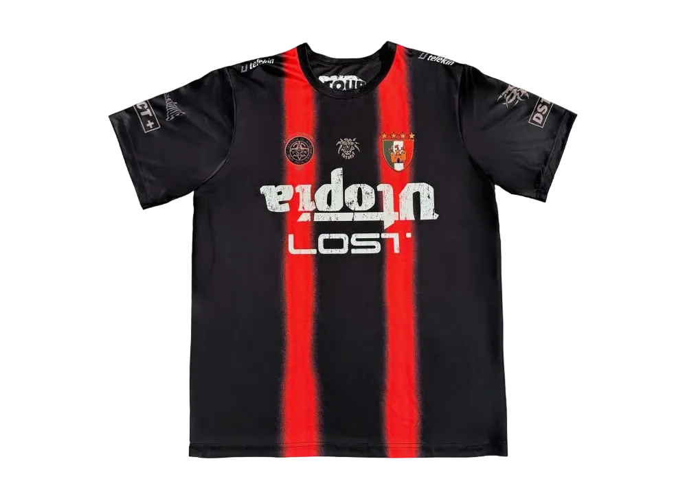 Travis Scott Italy Soccer Jersey "Black"
