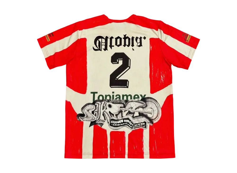 Travis Scott Mexico Soccer Jersey "White Red"