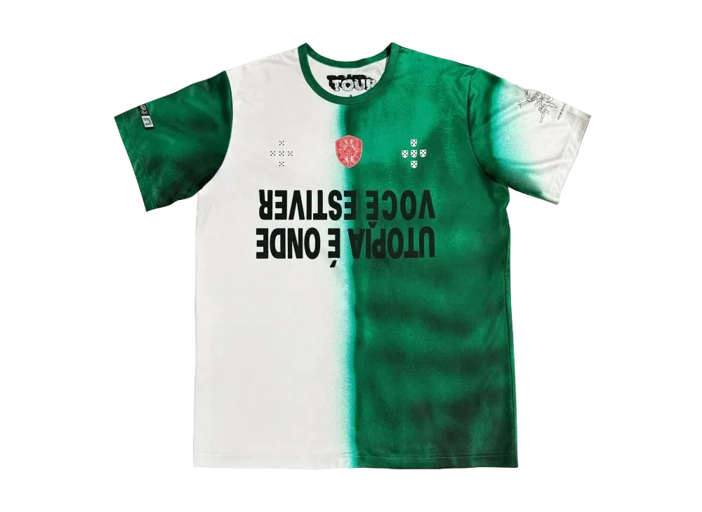 Travis Scott Portugal Soccer Jersey "White Green"