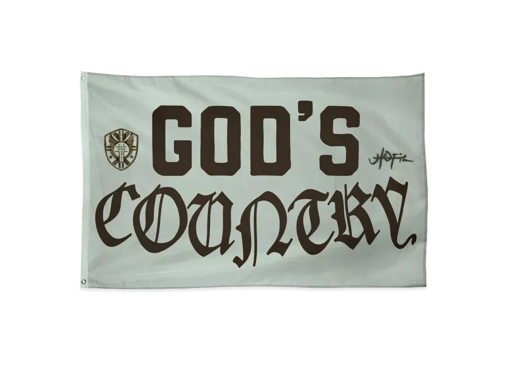 Travis Scott God's Country Flag "Multi"