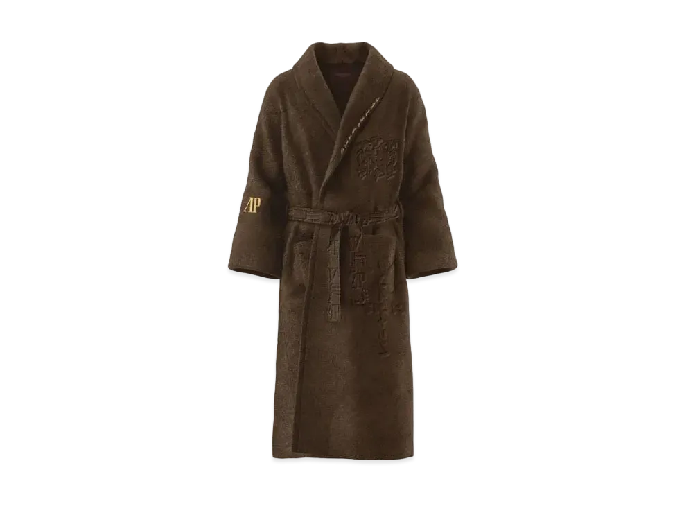Travis Scott Cactus Jack x Audemars Piguet Logo Plush Robe "Brown"