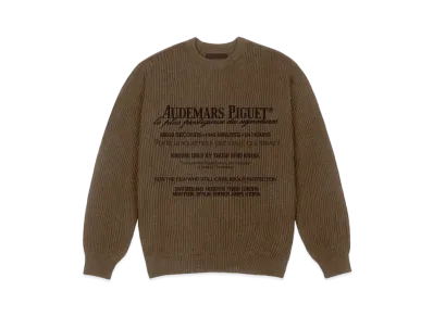 Travis Scott Cactus Jack x Audemars Piguet Knitted Sweater "Brown"
