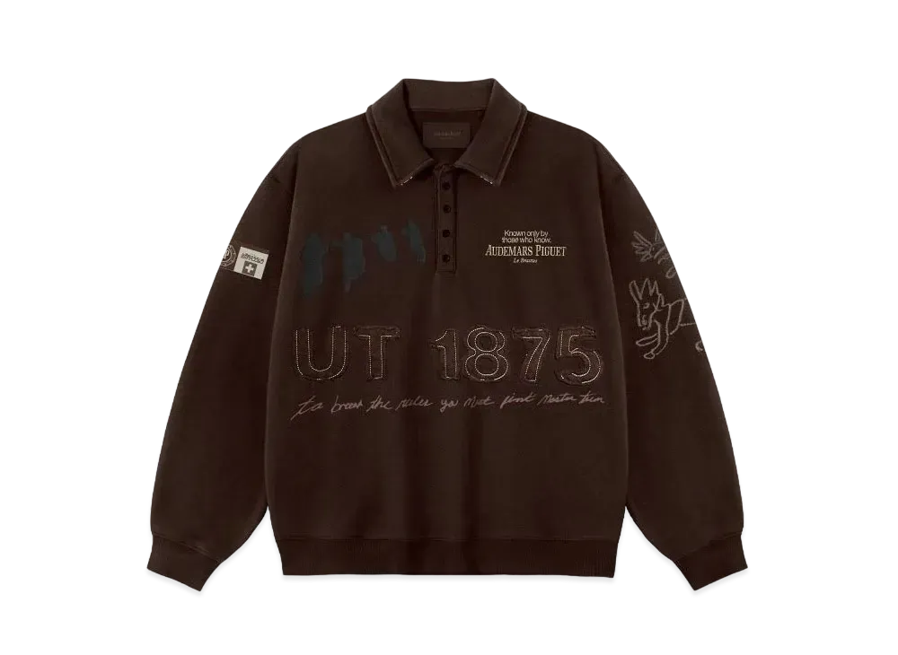 Travis Scott Cactus Jack x Audemars Piguet Rugby Sweater "Brown"