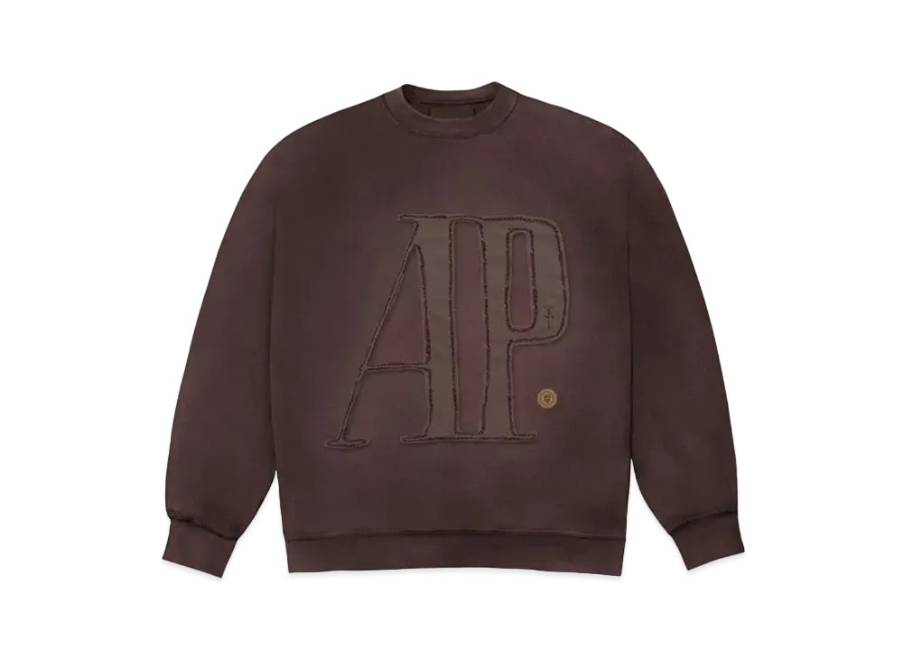 Travis Scott Cactus Jack x Audemars Piguet Logo Crewneck "Brown"