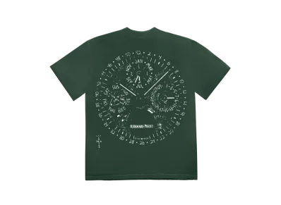 Travis Scott Cactus Jack x Audemars Piguet Watch Face Tee "Green"