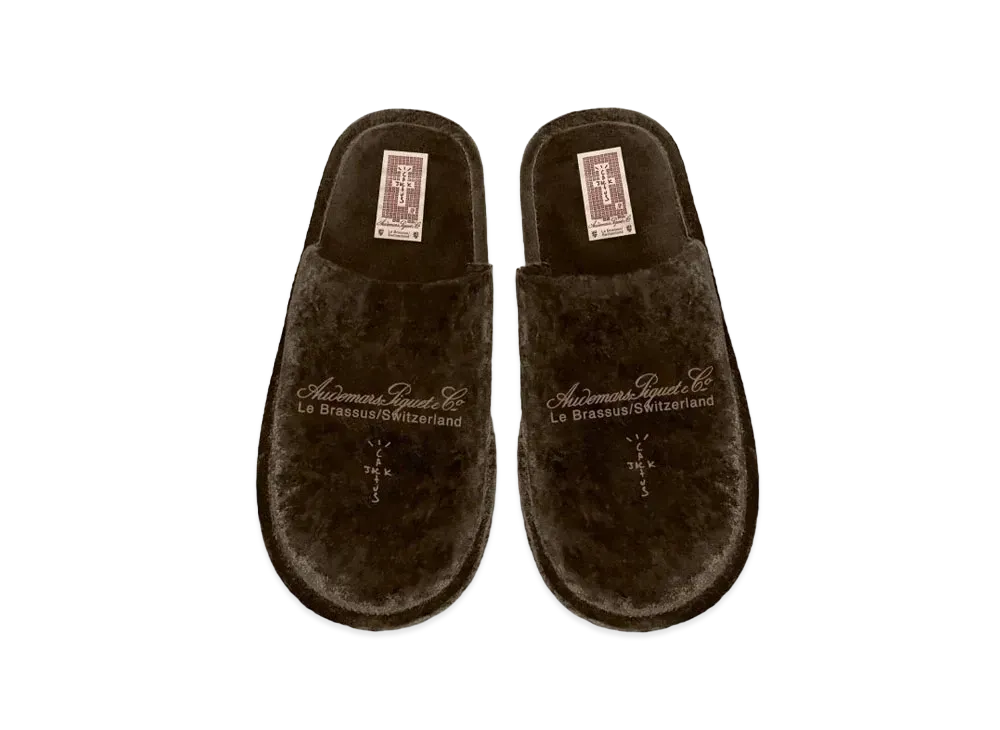 Travis Scott Cactus Jack x Audemars Piguet House Slippers "Brown"