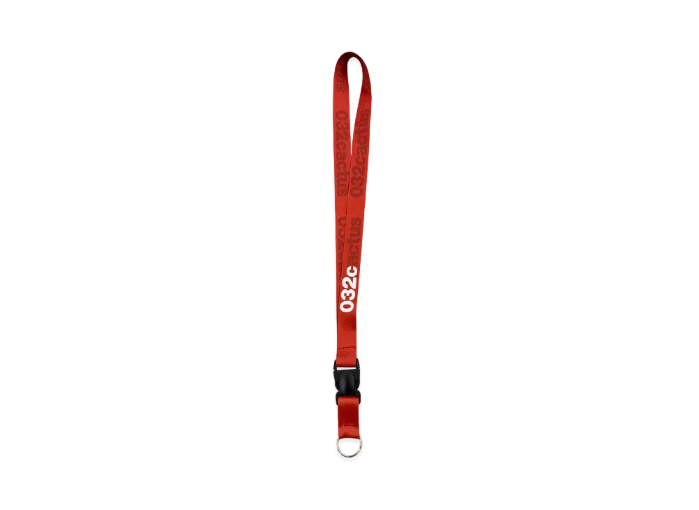 Travis Scott Cactus Jack x 032C Lanyard "Red"