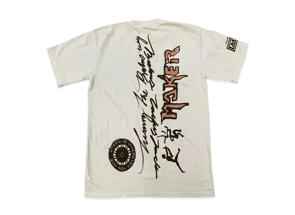 Travis Scott Cactus Jack x Brabus Tee "White"