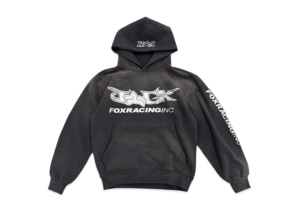 Travis Scott Cactus Jack x Fox Racing Hoodie I "Black"