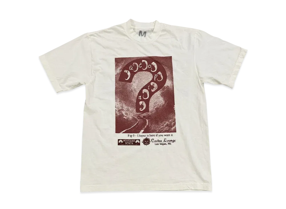 Travis Scott Cactus Jack x Online Ceramics Utopia Tee "White"