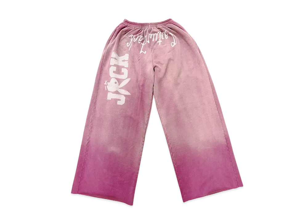 Travis Scott Cactus Jack x Playboy Sweatpants "Pink"