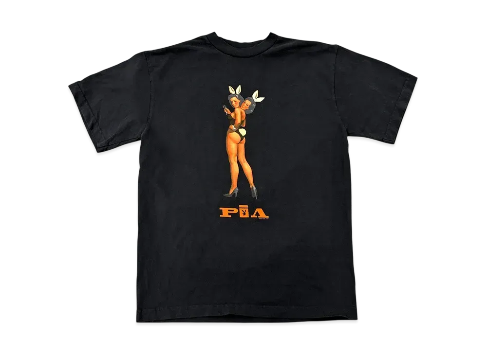 Travis Scott Cactus Jack x Playboy Tee II "Black"