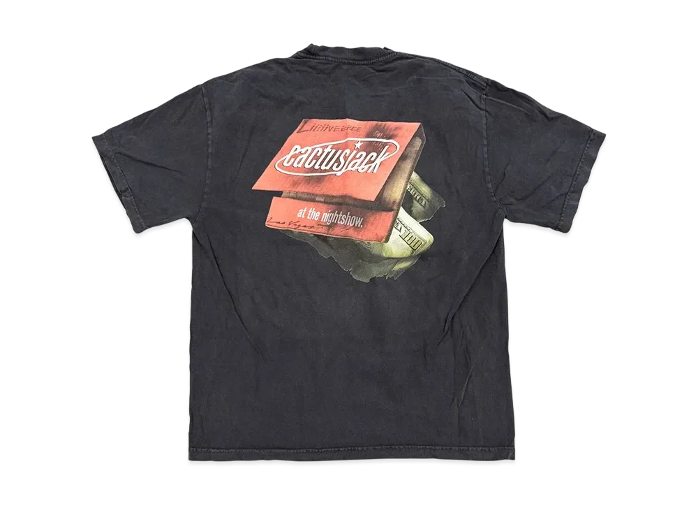 Travis Scott Cactus Jack Nightshow Match Tee "Black"