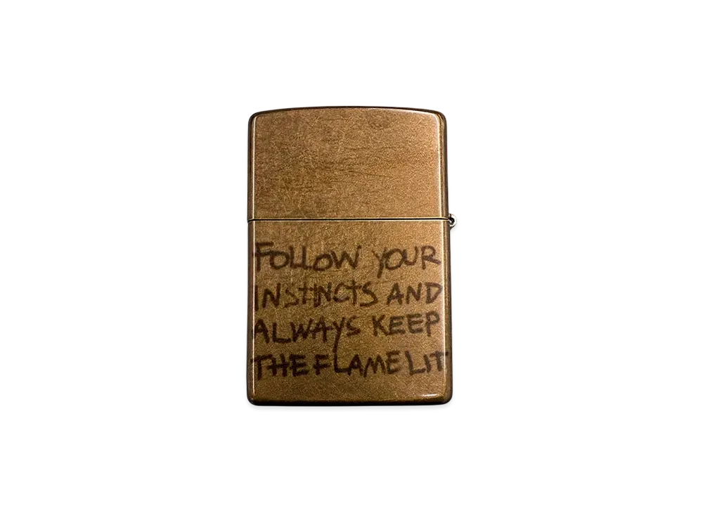 Travis Scott Cactus Jack Relic Zippo Lighter "Bronze"