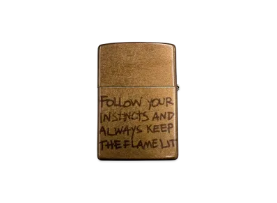 Travis Scott Cactus Jack Relic Zippo Lighter "Bronze"