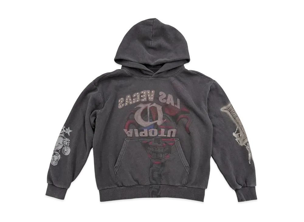 Travis Scott Cactus Jack Utopia Annihilator Hoodie "Black"