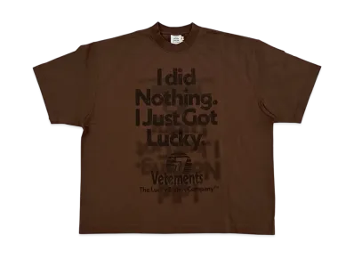Travis Scott Cactus Jack x Vetements Lucky Tee "Brown"