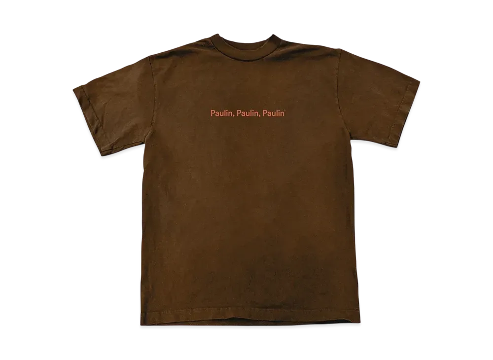Travis Scott Cactus Jack x Paulin, Paulin, Paulin Tee "Brown"