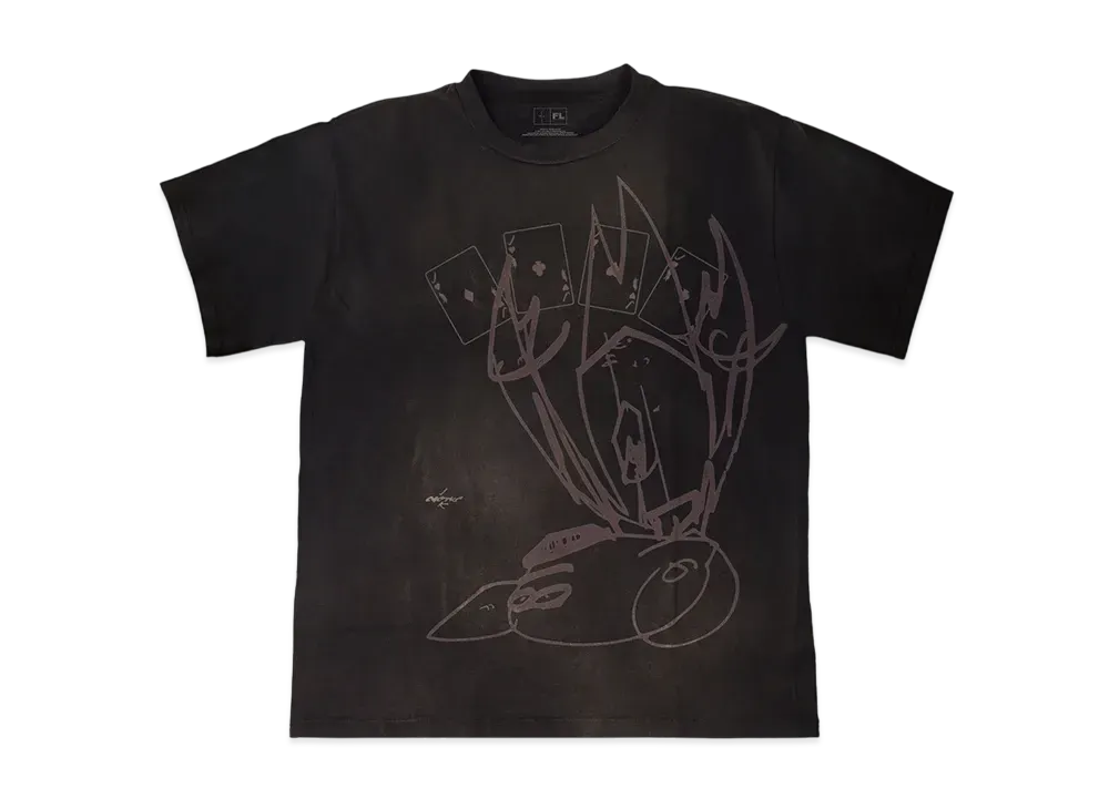 Travis Scott Cactus Jack x Futura Labs Tee "Black"