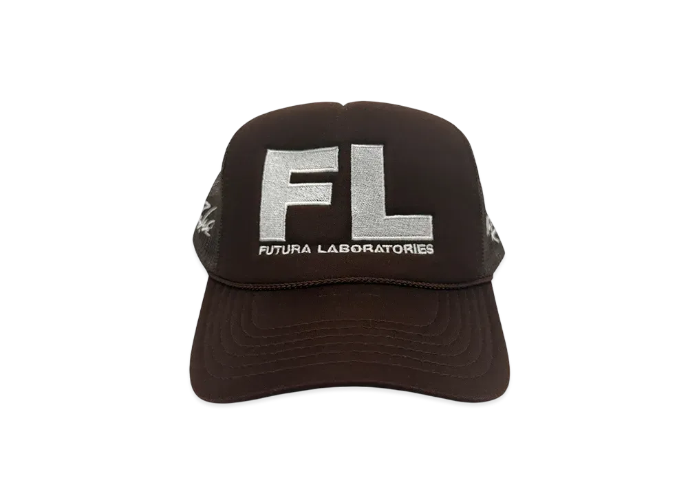 Travis Scott Cactus Jack x Futura Labs Trucker Hat "Brown"