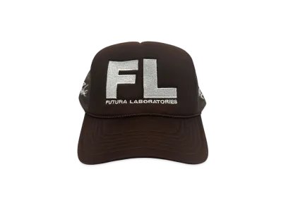 Travis Scott Cactus Jack x Futura Labs Trucker Hat "Brown"