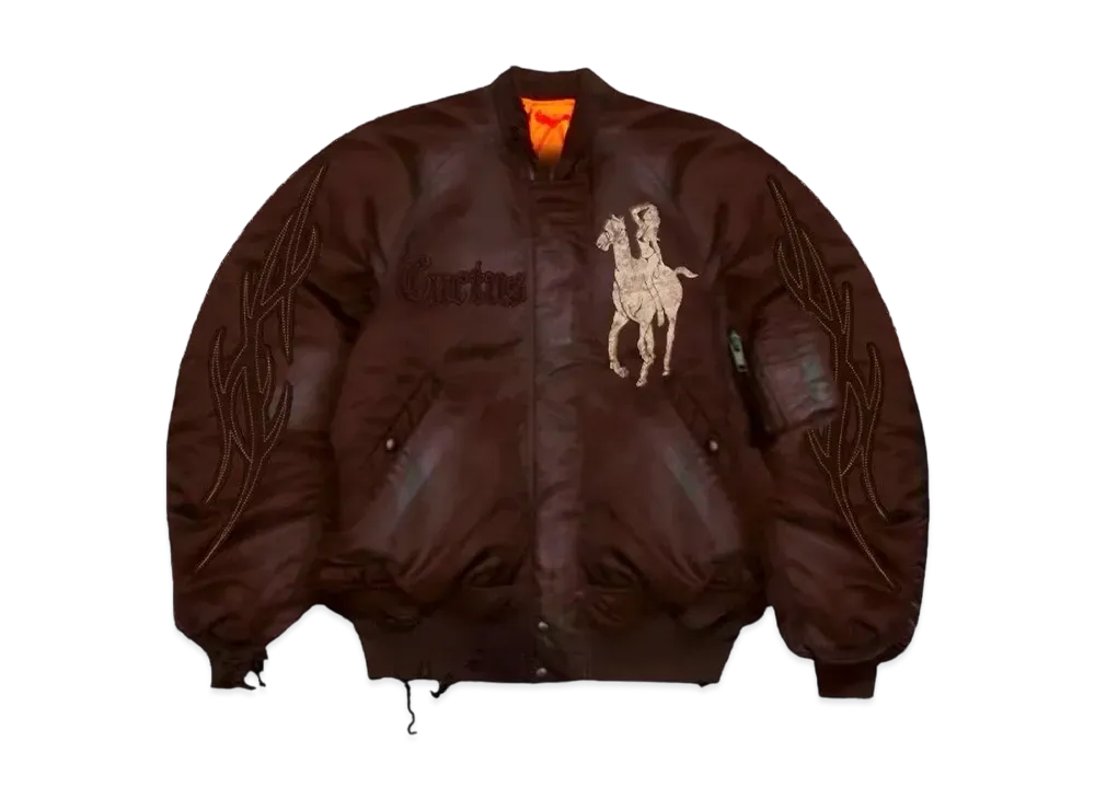 Travis Scott Cactus Jack x Mowalola Houston Bomber "Brown"