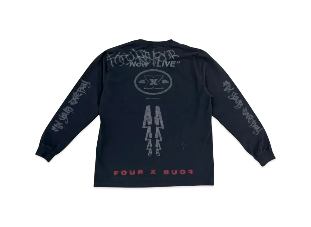 Travis Scott Cactus Jack Fix Your Energy Longsleeve "Black"