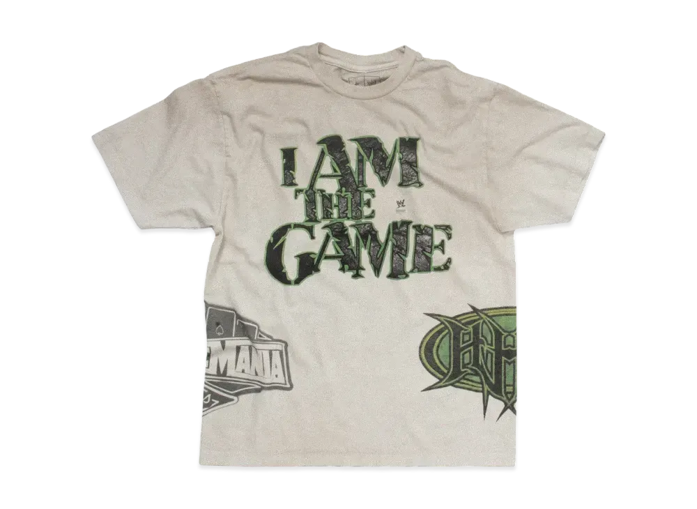 Travis Scott Cactus Jack x WWE The Game Tee "Natural"