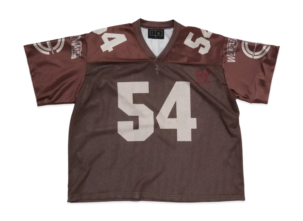 Travis Scott Cactus Jack x WWE The Last Time Is Now Jersey "Brown"