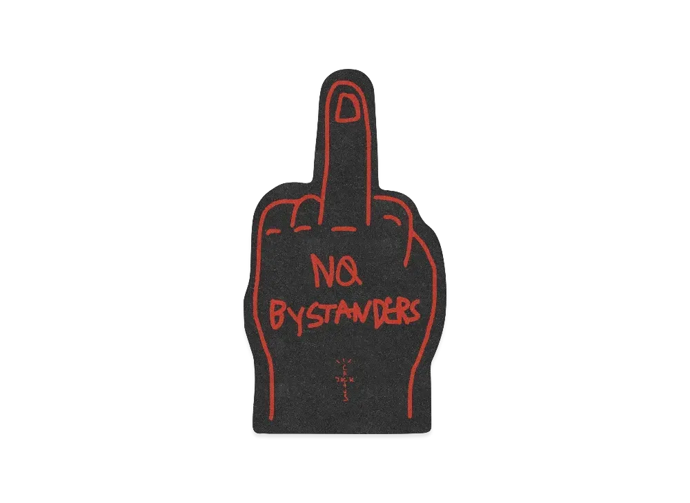 Travis Scott Cactus Jack x WWE No Bystanders Foam Finger "Black"