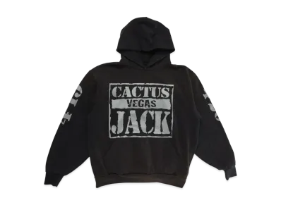 Travis Scott Cactus Jack x WWE Wrestlemania Hoodie "Black"