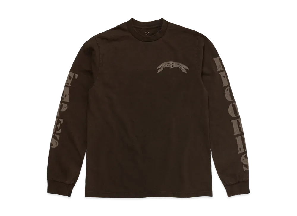 Travis Scott Cactus Jack JACKBOYS 2 L/S Tee "Brown"