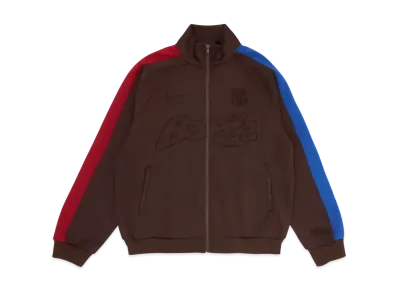 Travis Scott Cactus Jack x Nike x FC Barcelona Barca Retro Zip Anthem Jacket "Brown"