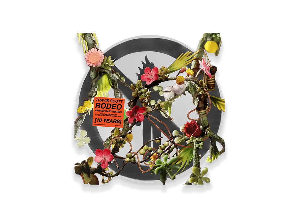 Travis Scott Cactus Jack x RODEO 10 Years Vinyl 2Lp 90210 Edition "Multi"