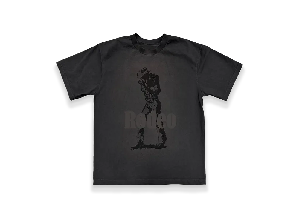 Travis Scott Cactus Jack x RODEO 10 Years Cowboy Tee ll "Black"