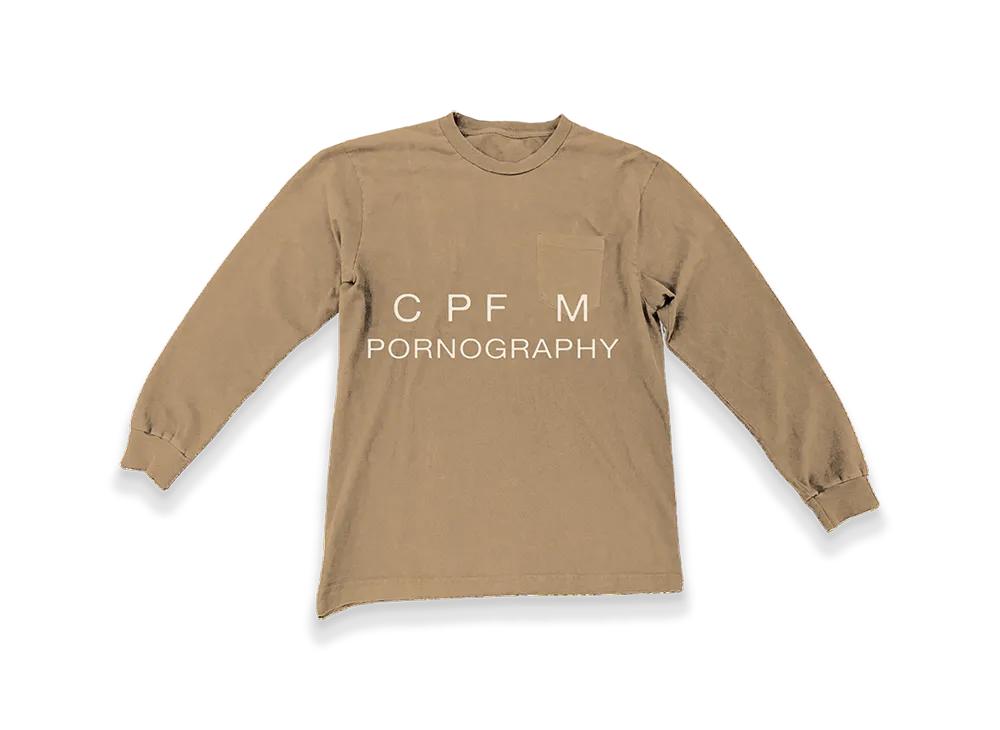 Travis Scott Cactus Jack x RODEO Cpfm Track 1 L/S Tee "Beige"