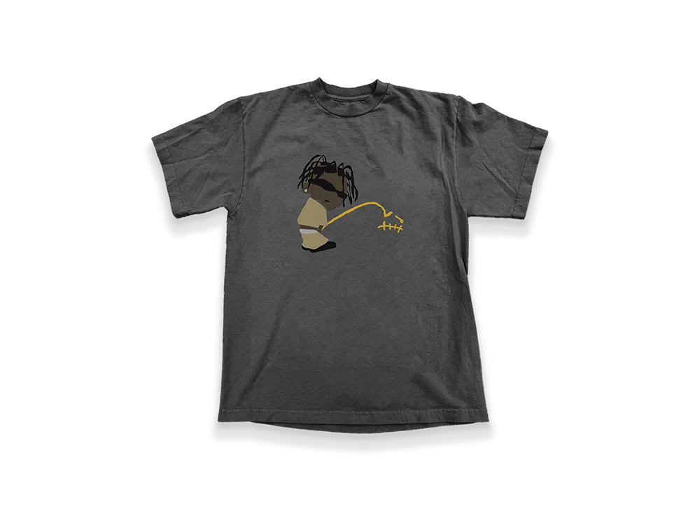 Travis Scott Cactus Jack x RODEO Cpfm Track 8 Tee "Charcoal"