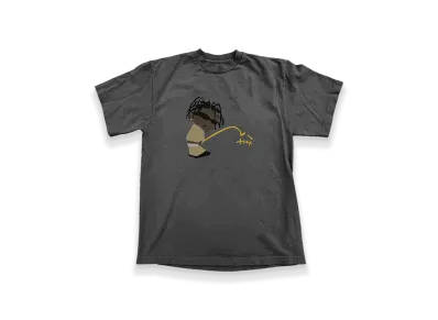 Travis Scott Cactus Jack x RODEO Cpfm Track 8 Tee "Charcoal"