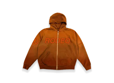Travis Scott Cactus Jack x RODEO 10 Years Zip Up Hoodie "Yellow"