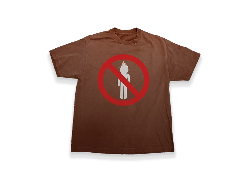 Travis Scott Cactus Jack x RODEO 10 Years La Flame Tee "Brown"