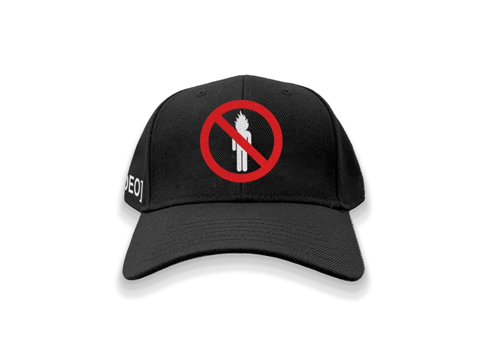 Travis Scott Cactus Jack x RODEO 10 Years La Flame Hat "Black"