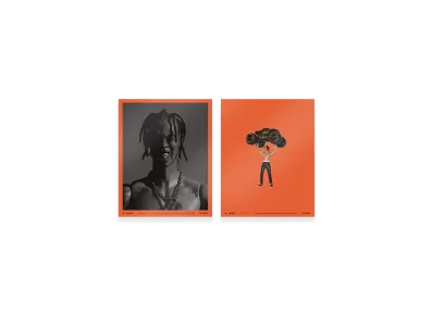 Travis Scott Cactus Jack x RODEO 10 Years Poster Pack I "Multi"