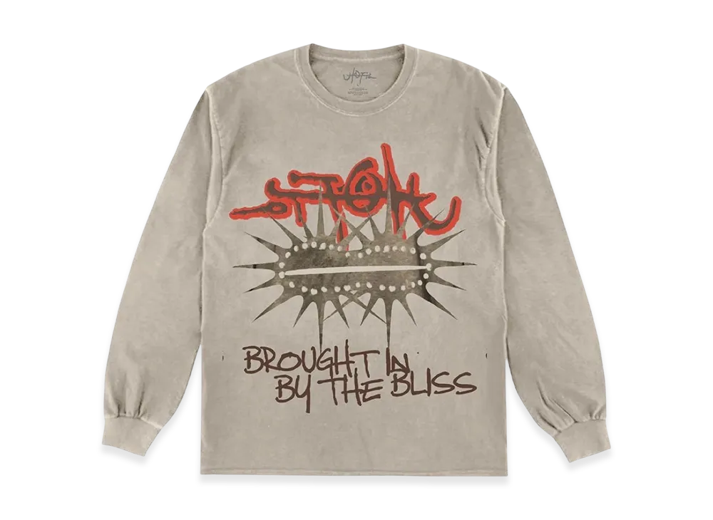 Travis Scott Utopia Don't Blink L/S Tee "Natural"