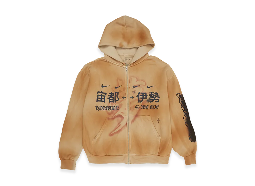 Travis Scott Cactus Jack x Fragment x Nike Houston To Ise Mie Zip