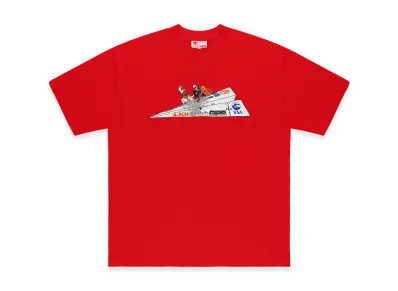 Travis Scott Cactus Jack x Virgil Abloh Archive x Architecture Paper Plane Tee "Red"